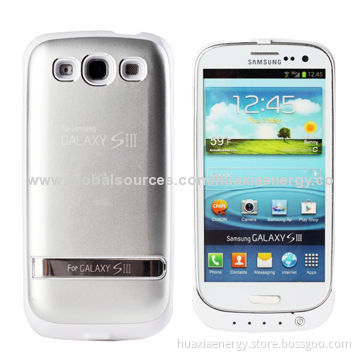External Battery Cases for Samsung Galaxy S3 i9500 with Aluminum Alloy Material
